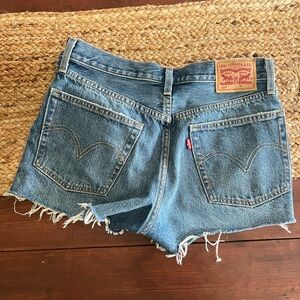 Levi cutoff shorts